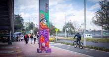 Video: Estaciones de TransMilenio intervenidas con grafiti en el norte Bogotá