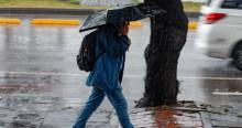 Lluvias Bogotá Secretaría Movilidad desde PMU en la autopista Norte 