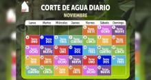 Racionamiento de agua en Bogotá conoce turnos para noviembre de 2024 