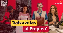 Imágen del programa 'Salvavidas al Empleo' Bogotá subsidio o apoyo a empresas para salario mínimo.