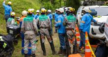 Foto que muestra trabajadores de Enel Colombia 
