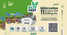 Imagen gráfica con información de EcoFest en Bogotá 