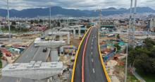 Foto de obra l puente sur en la av. Primero de Mayo con av. 68