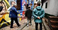 Turismo por una calle de Bogotá 