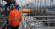 Foto que muestra trabajadores del Acueducto de Bogotá