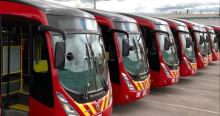 Foto de buses de TransMilenio