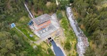 Foto panorámica que muestra parte del río Bogotá 