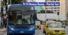 Foto de un bus TransMiZonal