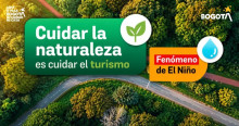 Foto de prevención del fenómeno de El Niño en Bogotá.