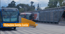 Foto de la estación Santa Lucía.