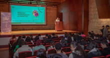 Foto de uno de los foros de Semana por la Reducción de Pérdidas en Bogotá.