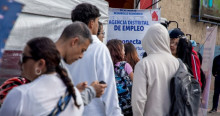 Foto de una feria de empleo en Bogotá 2026.