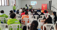 Foto de encuentro Equipo social Tramo 4 Metro Bogotá