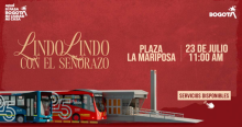 Pieza gráfica de TransMilenio 