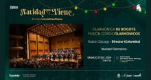 Navidad en Bogotá con concierto Filarmónica 21 de diciembre 