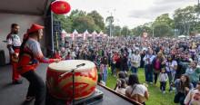 Foto de la celebración del 'Año Nuevo Chino' en Bogotá