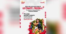 Cartel publicitario Ultimate Frisbee