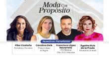 Foto de invitación al evento Encuentro Moda con Propósito en Bogotá y Ágatha Ruíz de la Prada.