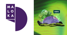 Imagen promocional de la programación de Maloka en abril de 2026.