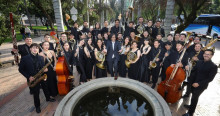 Imagen de Banda Filarmónica Juvenil al aire libre