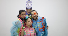 Imagen de los protagonistas de la obra del Programa Nidos.