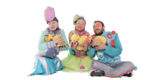 Imagen de los protagonistas de la obra para la primera infancia que se presentará en el Museo de la Independencia - Casa del Florero.