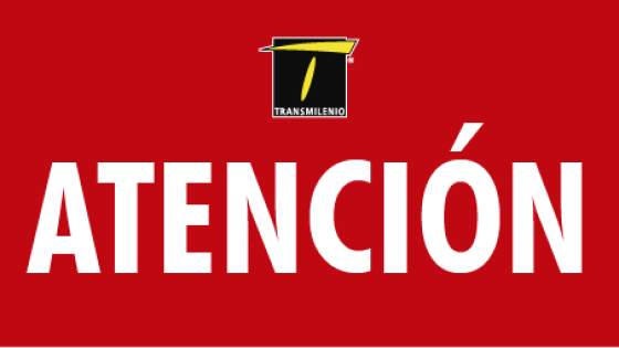 alerta TransMilenio