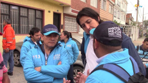 Caravana en Puente Aranda 