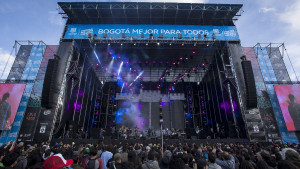 Gran escenario en el marco de Rock Al Parque 2019 en el Parque Simón Bolívar en Bogotá 