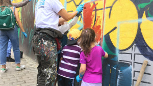 Embellecimiento del barrio San Felipe en Bogotá 