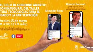 Asiste al taller virtual de 'Tecnologías para el cuidado y la participación' 💻