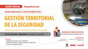 Imagen gráfica de Gestión territorial de la seguridad