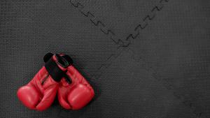 Banco de imágenes guantes de boxeo