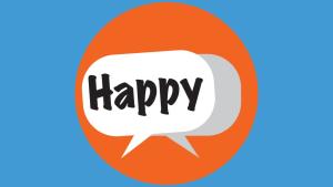 Palabra en inglés happy