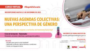 Imagen curso Nuevas agendas colectivas: una perspectiva de género