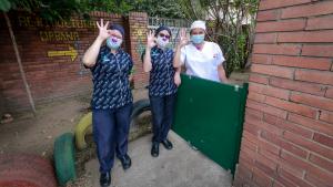 Mujeres de servicios generales