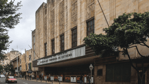 Fachada del teatro Jorge Eliécer Gaitán, de Bogotá.