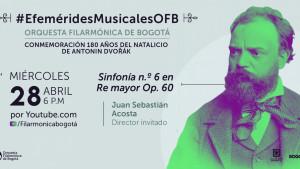 La música de Antonin #Dvořák, sus obras de cámara, cantatas, oratorios y óperas son un valioso legado para el mundo. Imagen: OFB.