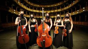 El ciclo de música de cámara de la Orquesta Filarmónica de Bogotá (OFB) presenta el concierto del Quinteto Femenino Filarmónico en dos teatros de la ciudad. Imagen: OFB.