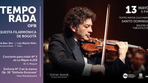 Este evento estaba programado para el 14 de mayo, se reprogramó para el 13 de mayo a las 8 p.m. y ahora se llevará a cabo el 13 de mayo a las 5 p.m. Imagen: OFB.