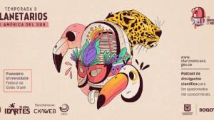Esta vez visitaremos algunos planetarios icónicos de América del Sur y nuestra primera parada será el Planetário de la Universidade Federal de Goiás, Brasil. Imagen: IDARTES.