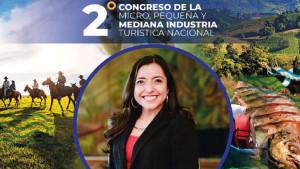 El próximo 26 de agosto la directora Karol Fajardo, participará como conferencista en el II Congreso de la Micro, Pequeña y Mediana Industria Turística Nacional.