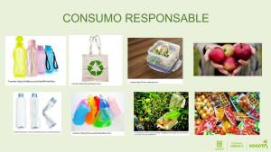 El cambio de hábitos y el consumo responsable contribuye a la protección y conservación de los recursos naturales. Pieza: Secretaría de Ambiente.