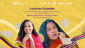 Lecturas Cruzadas: Una conversación sobre literatura, afromestizaje y el legado poético. Imagen: BibloRed.