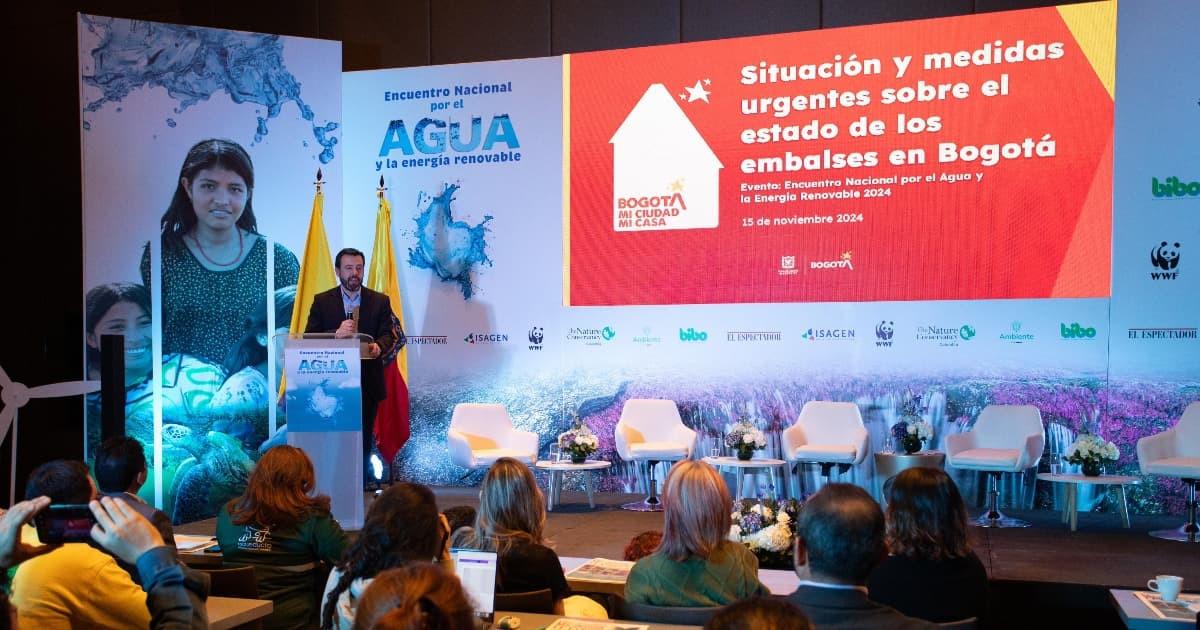 Encuentro Nacional por el Agua y la Energía Renovable 2024 en Bogotá