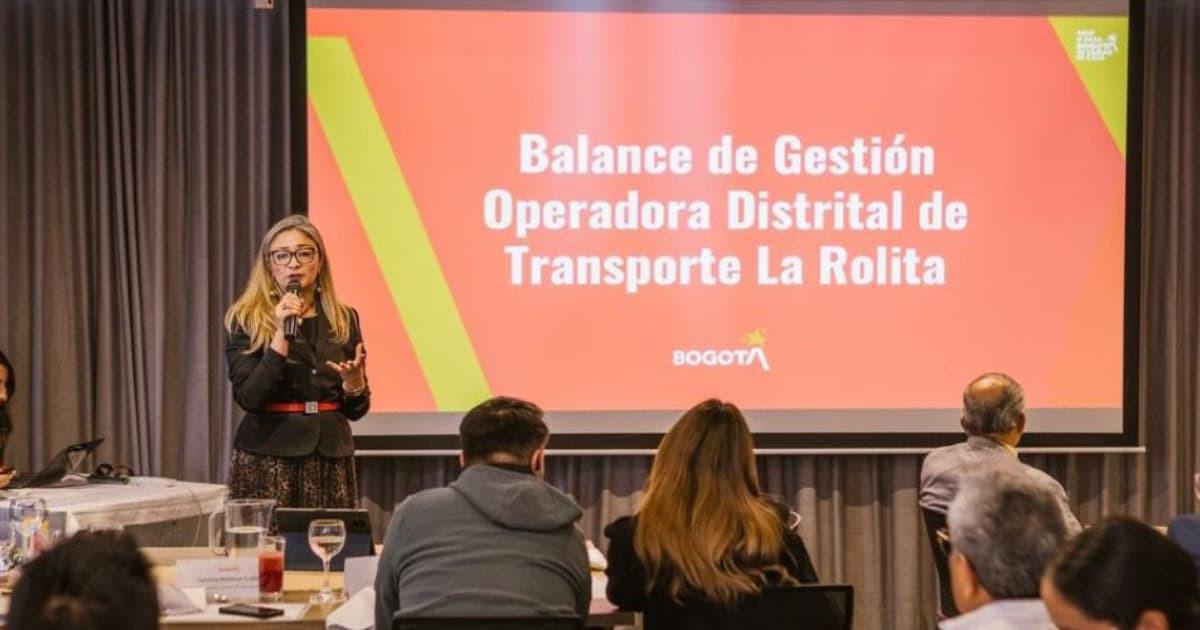 Presentación de la gerente general de La Rolita