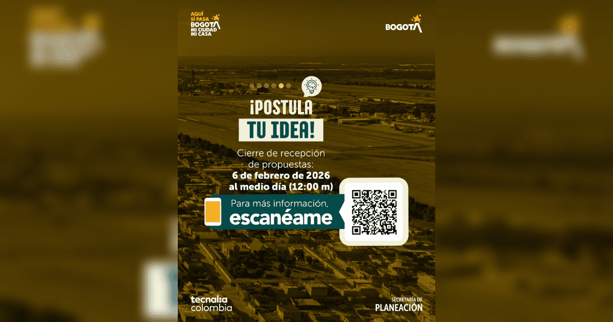 Pieza gráfica de la convocatoria