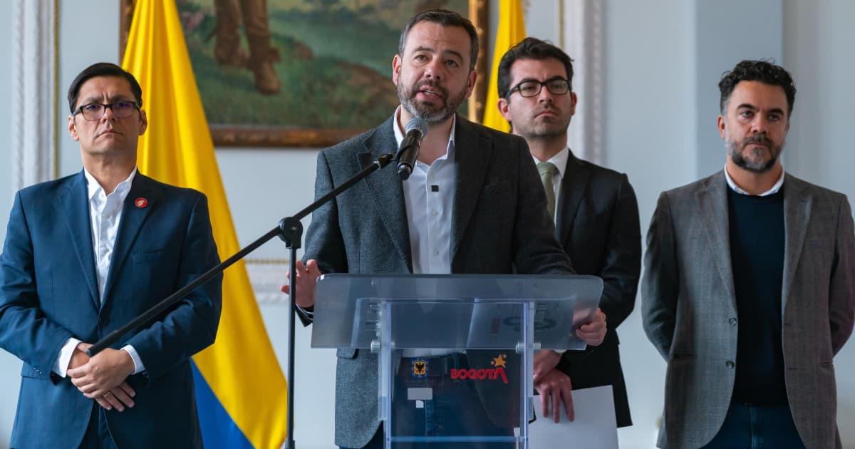 Alcalde Galán en rueda de prensa 