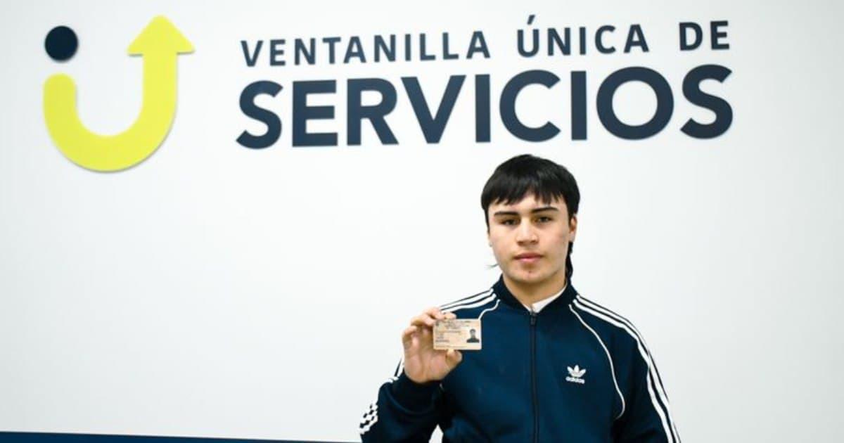Foto de un usuario de la Ventanilla Única de Servicios
