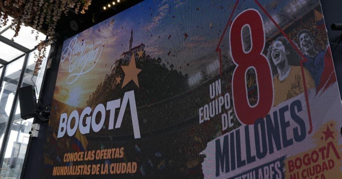 Foto de la imagen oficial 8 millones de titulares en Bogotá en el marco del Mundial 2026.